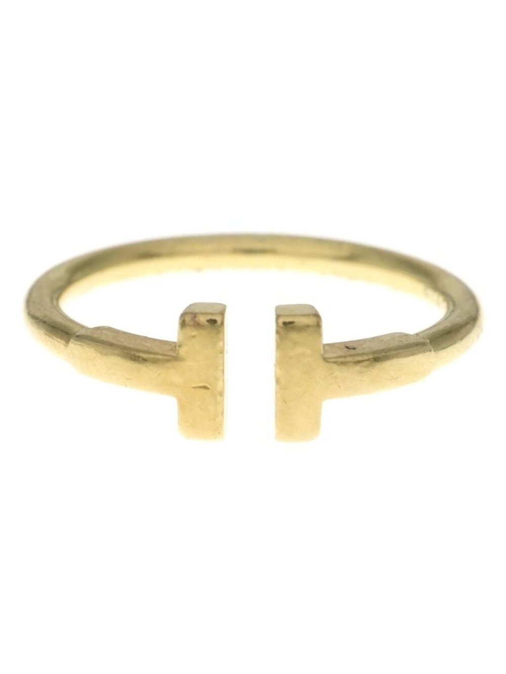 Tiffany & Co T Wire Ring 18k Yellow Gold